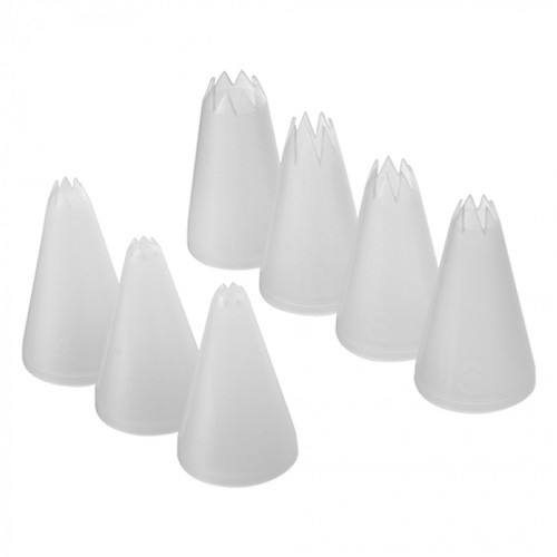 NOZZLES SET OF 7 PIECES DIAM. 6-16CM. PLASTIC