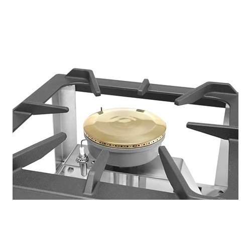 GASKOCHER HOKKER DIM. 440X400X390MM. GAS 6KW HENDI