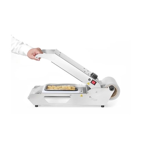 TRAYSEALER KOMPAKTE GRÖSSE. 58,2 x 28,5 x 18,5 cm. HENDI