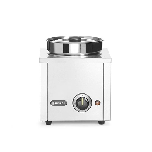 BAIN-MARIE-HOTTOPF, 1 PFANNENGRÖSSE. 26,5 x 26,5 x 24,5 cm. INH. 4,2Ltr. 230V/200W HENDI