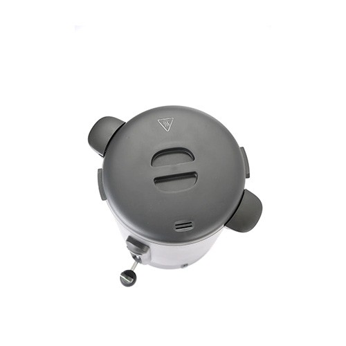 CAPACITÉ BOUILLOIRE PERCOLATEUR / BOISSONS CHAUDES 14 litres. DESIGN EN ACIER INOXYDABLE NOIR MAT PAR BRONWASSER HENDI