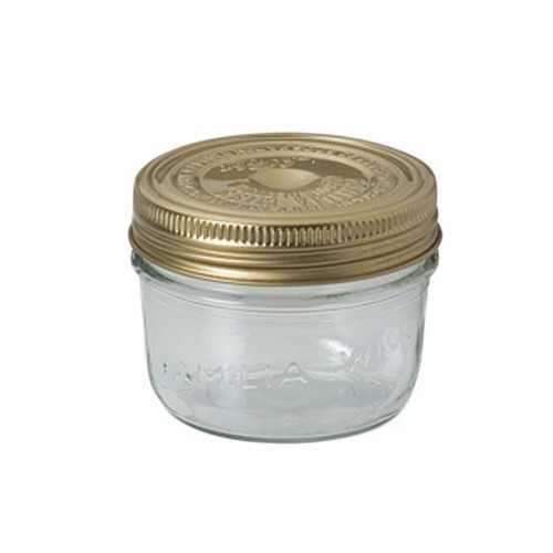 Conserveerpot inh. 200ml. rond (set à 6 stuks)
