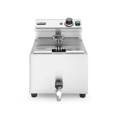 FRITEUSE MASTERCOOK AVEC SOUPAPE DE VIDANGE INH. 8L. 230V/3500W HENDI