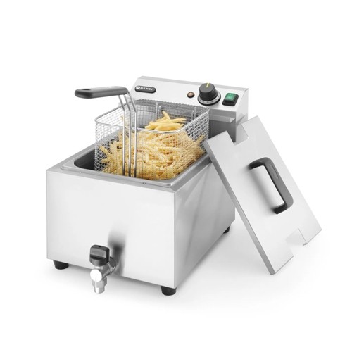 FRITEUSE MASTERCOOK AVEC SOUPAPE DE VIDANGE INH. 8L. 230V/3500W HENDI