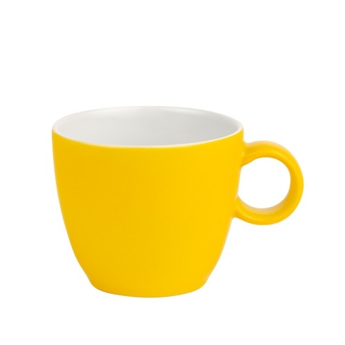 CONTENU DE LA TASSE À CAFÉ ÉCLIPSE. 20CL. COULEUR JAUNE NOVA