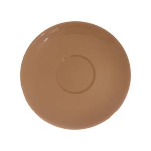 Cappuccinoschotel Pisa diam. 15cm. kleur kaneelbruin Nova