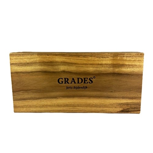 Gift box steak knife 4-piece GRADESº by Joris Bijdendijk stainless steel 18/0