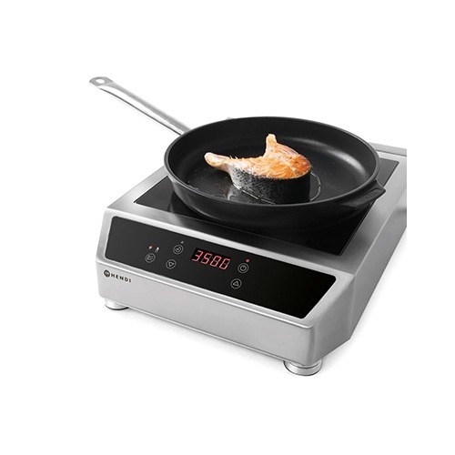 CUISINIÈRE À INDUCTION MODÈLE 3500 DIM. 34X44CM. HG . 12CM. 230V/3500W HENDI