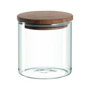 Vorratsglas aus Glas mit Korken 0,5 l.