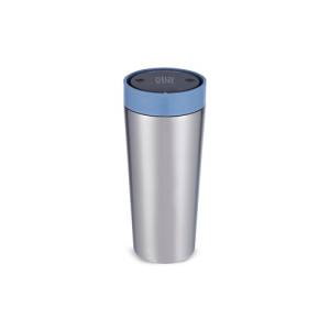 Drinkbeker circulare cup inh. 454ml. rvs & Rockpool Blue