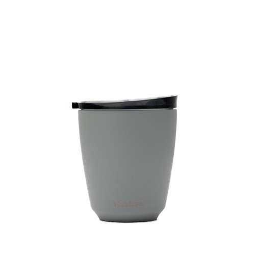 CUP CONTENTS 24CL. WITH COVER SLATE STEEL HUSKEE
