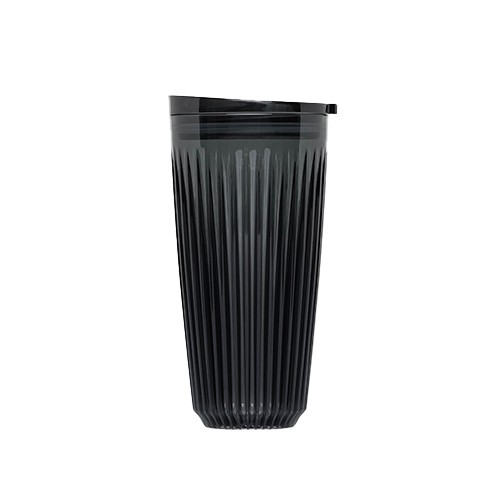 Beker inh. 48cl. met deksel Smoke Huskee