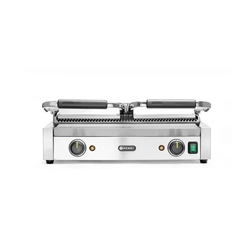 GRILLE DE CONTACT DOUBLE RAINURÉE, DIM. 57X37X21CM. 230V/3600W HENDI