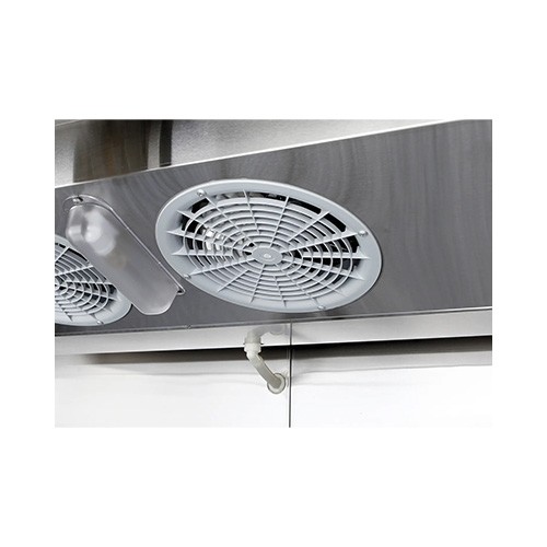 KÜHLSCHRANK PROFI LINE 670L 1 TÜR EDELSTAHL 230V/220W HENDI