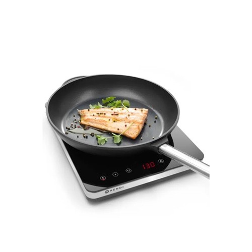 INDUKTIONSKOCHFELD MODELL 2000 ABM. 29,6X37CM. HG . 4,6 cm. 230V/2000W HENDI