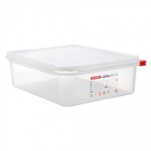 GASTRONORM LEBENSMITTELBOX MIT ABDECKUNG 1/2-100MM. DEEP ARAVEN