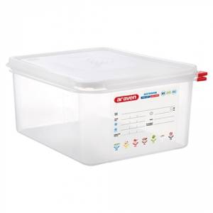 Gastronorm voedseldoos m/deksel 1/2-150mm. diep  Araven