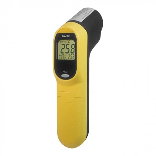 Infrarood thermometer kunststof -60 tot +500°c gew. 180g.
