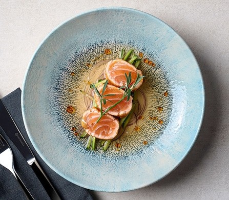 Studio Prints Fusion Aquamarine Blue