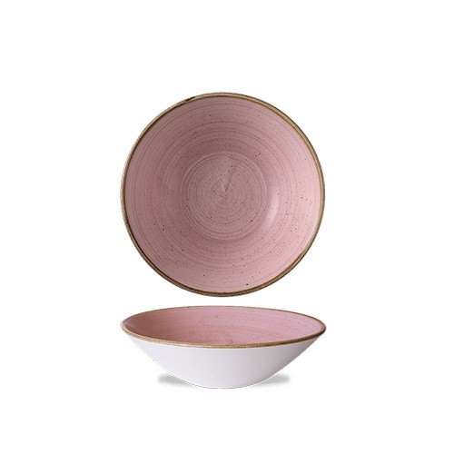 Coupeschaal diam. 19,6cm. Churchill Stonecast Petal Pink