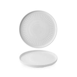 PLAQUE DE COUPLAGE DIAM. 26CM. GRIS DE L'ÈRE CHURCHILL