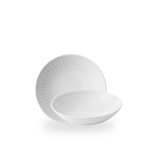 COUPE SCALE DIAM. 18.2CM. CHURCHILL ERA GRAY