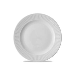 Bord plat diam. 27,6cm. Churchill Era Grey