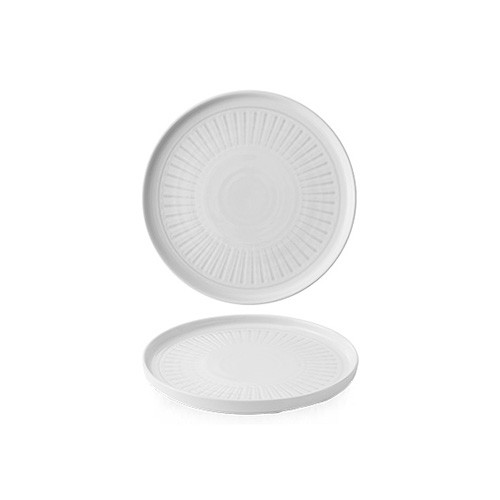 PAAR PLATTENDURCHM. 21 cm. CHURCHILL ERA GRAU