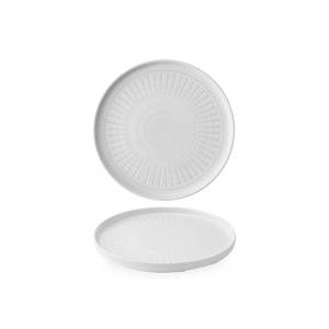 Coupebord diam. 21cm. Churchill Era Grey