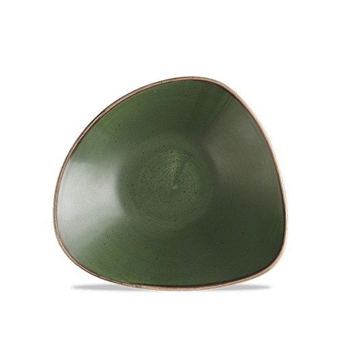 Bord Lotus afm. 23.5cm. Churchill Stonecast Stonecast Sorrel Green