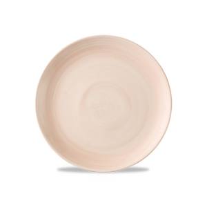 PLAQUE DE COUPLAGE DIAM. 28,8 CM. CHURCHILL STONECAST TOILE CORAIL
