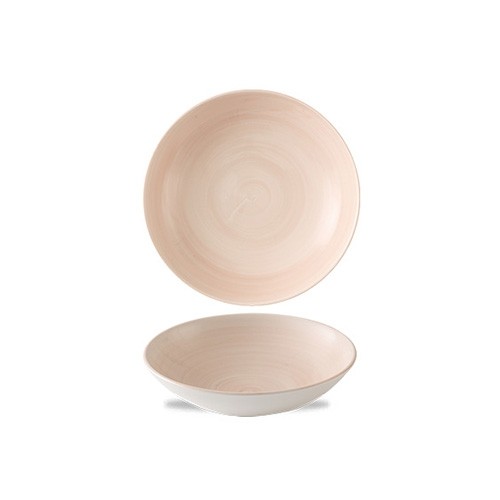 COUPE-WAAGE DIAM. 18,2 cm. Churchill Stonecast Canvas Koralle