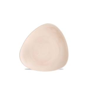 PLAQUE LOTUS DIMENSIONS. 24,5 CM. CHURCHILL STONECAST TOILE STONECAST CORAIL