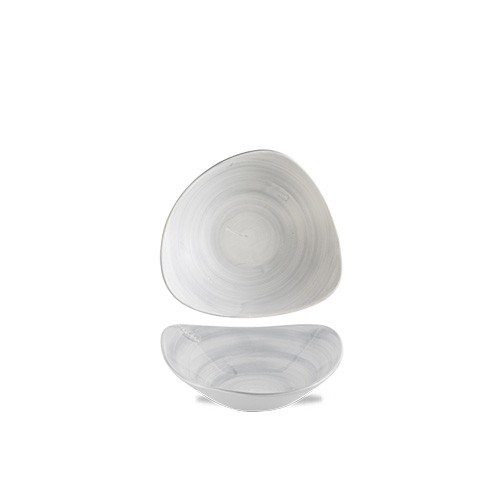 Maßstab: dreieckige Abmessungen. 18,5 CM CHURCHILL STONECAST CANVAS GRAU