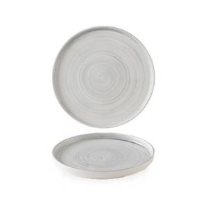 PLATE DIAM. 27.5CM. CHURCHILL CANVAS GRAY
