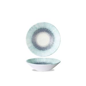 Coupeschaal diam. 19,6cm. Studio Prints Fusion Aquamarine Blue Churchill