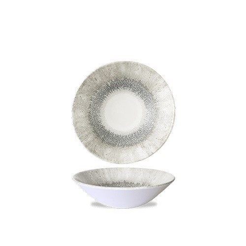 Coupeschaal diam. 19,6cm. Studio Prints Fusion Agate Grey Churchill