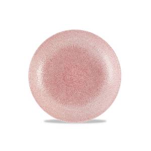 Coupebord diam. 26cm. Churchill raku Rose Quartz Pink