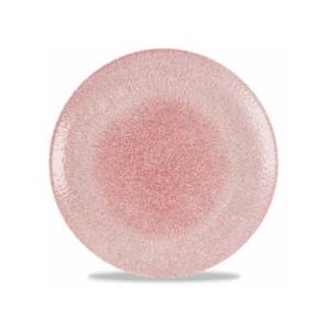 Coupebord diam. 28,8cm. Churchill raku Rose Quartz Pink