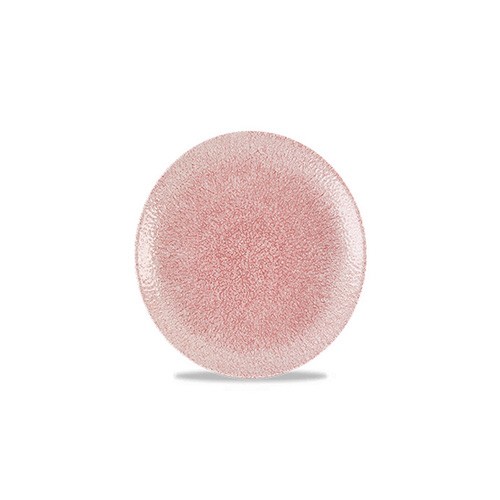 COUPEBORD DIAM. 21,7CM. CHURCHILL RAKU ROSE QUARTZ PINK