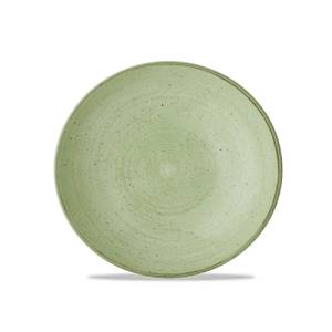 Coupeschaal diam. 24,8cm. Churchill Stonecast Sage Green