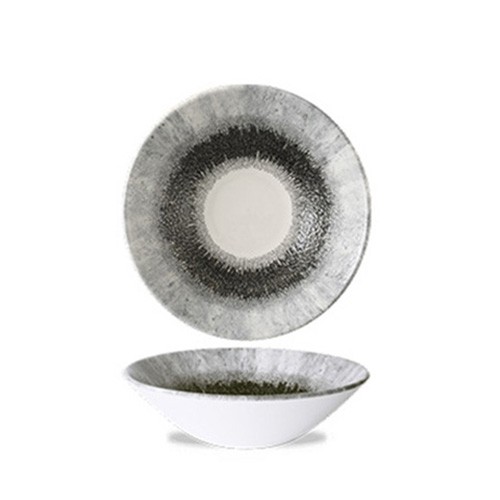 COUPE-WAAGE DIAM. 22,2 cm. STUDIODRUCKE FUSION QUARTZ BLACK CHURCHILL