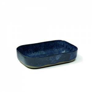 Bord 5l xdiep afm. 23x15cm. HG. 5cm. kleur blue/grey la nouvelle table merci Serax