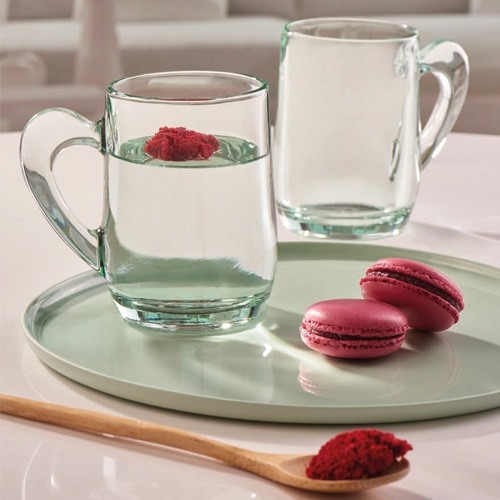 Glas m/oor inh. 33,5cl. gerecycled glas Aware Pasabahce