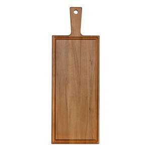 Serveerplank met handvat afm. 48x17cm. beuken hout