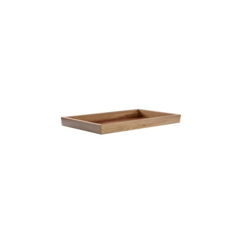 Präsentationstablett Nr. 1/3-2 cm tief, Eichenholz