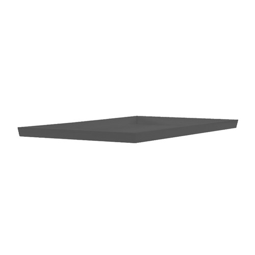 Presentatiebak gn 2/4-2cm. diep eikenhout zwart