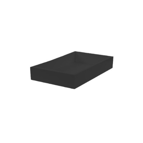 Presentatiebak hout gn 1/3-8,5cm. diep afm. 32,5x17,5x8,5cm. 