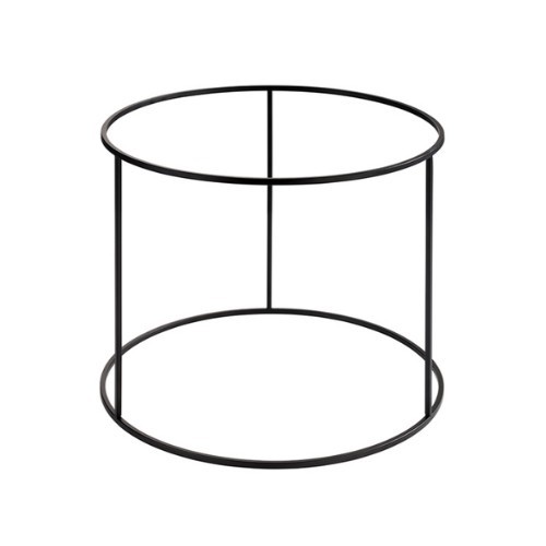 Buffetstaander diam. 38x(h)27cm. metaal (op = op)