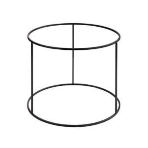Buffetstaander diam. 38x(h)27cm. metaal (op = op)